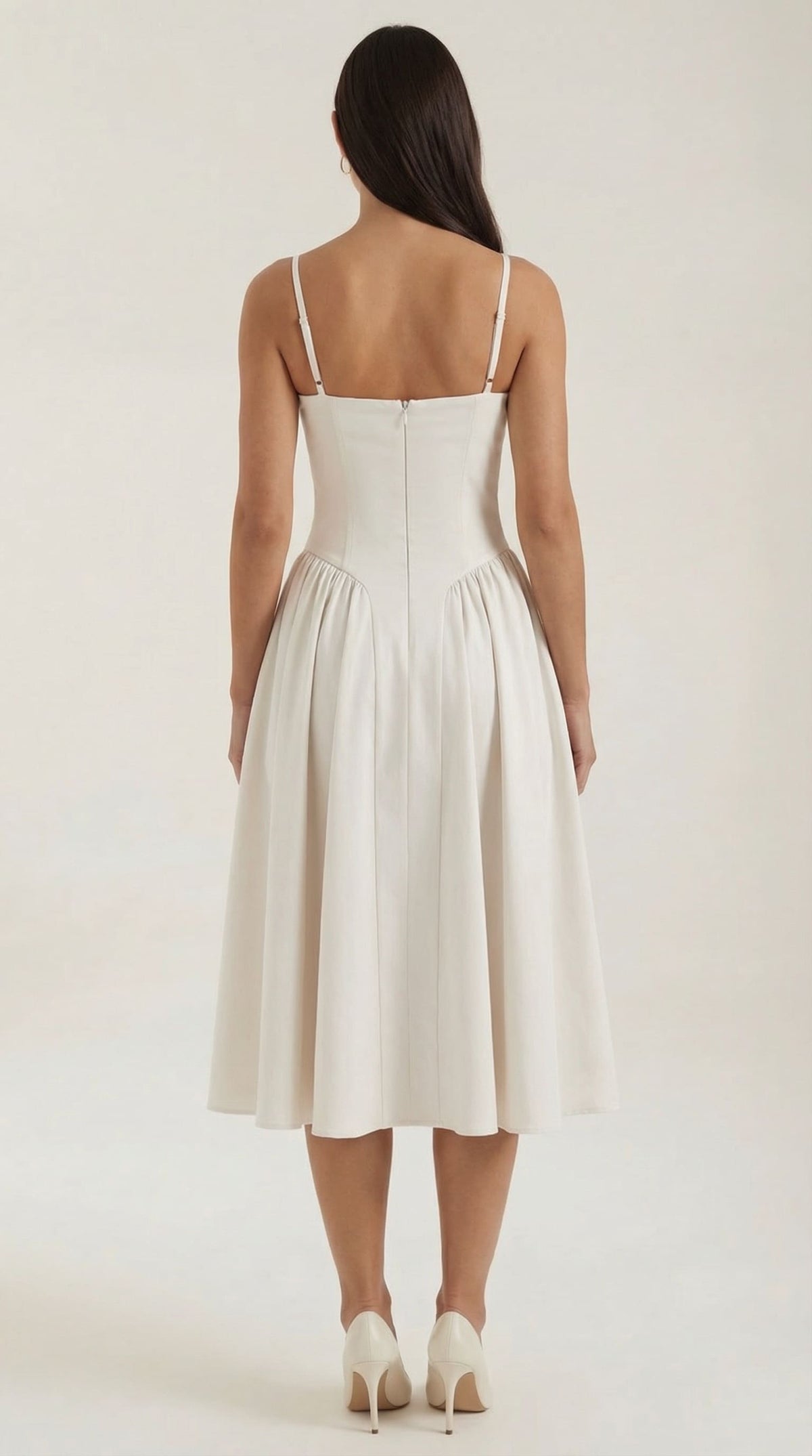Karina Floral Corset Midi Dress_14