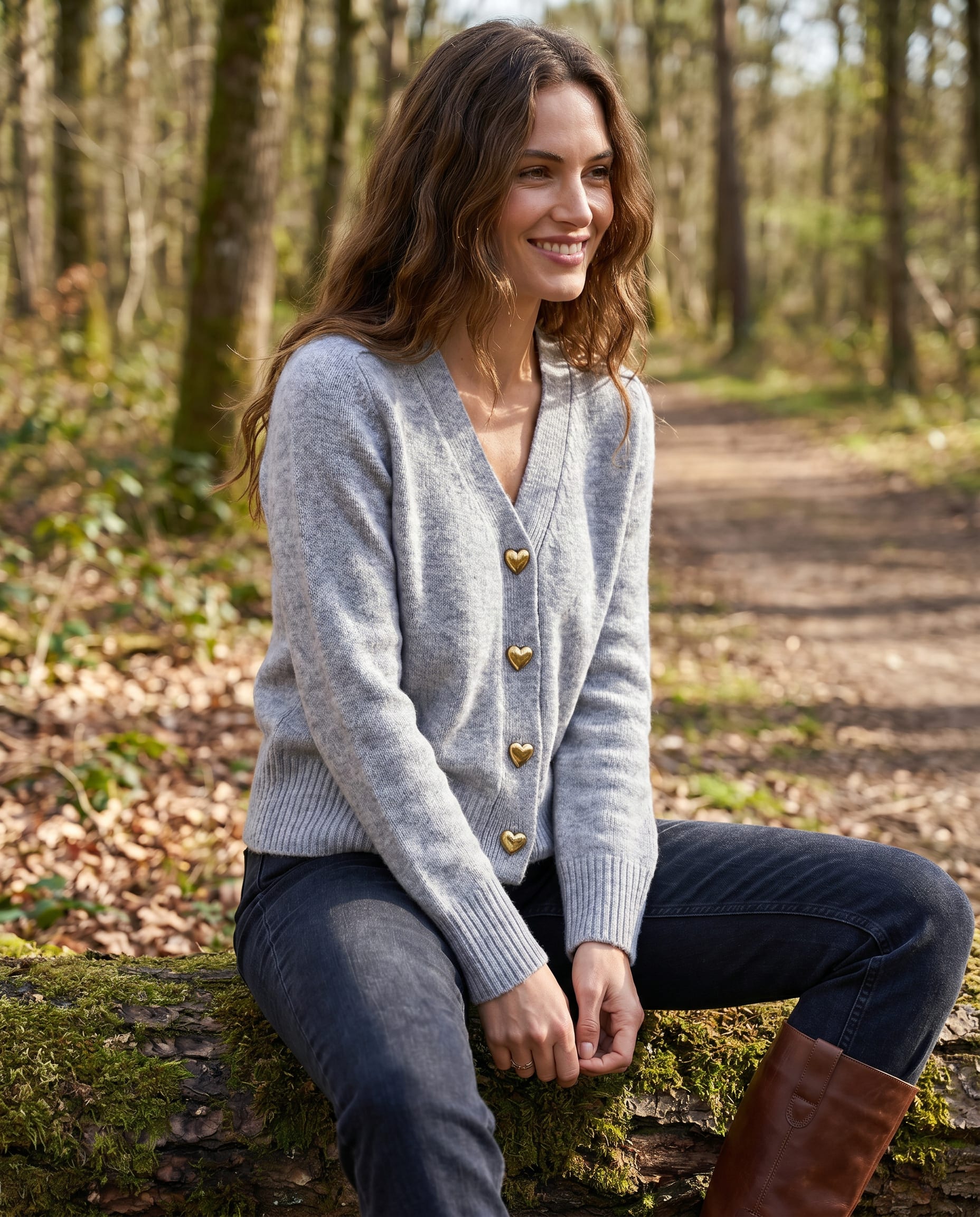 Serafina V-Neck Button Front Cardigan