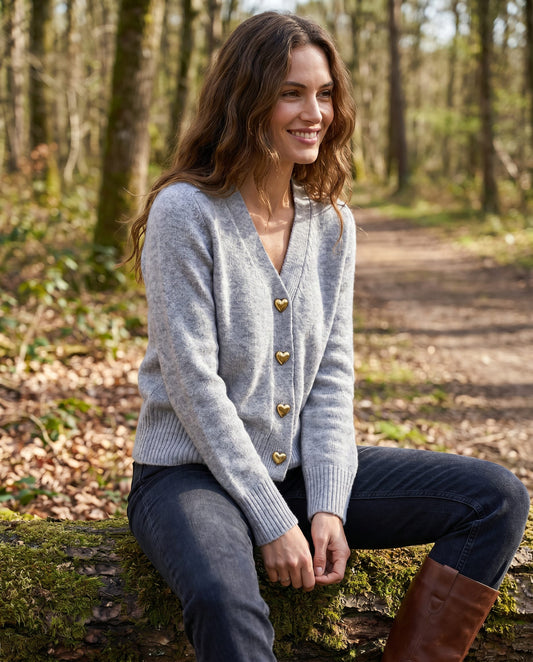 Serafina V-Neck Button Front Cardigan_1