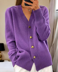 Serafina V-Neck Button Front Cardigan