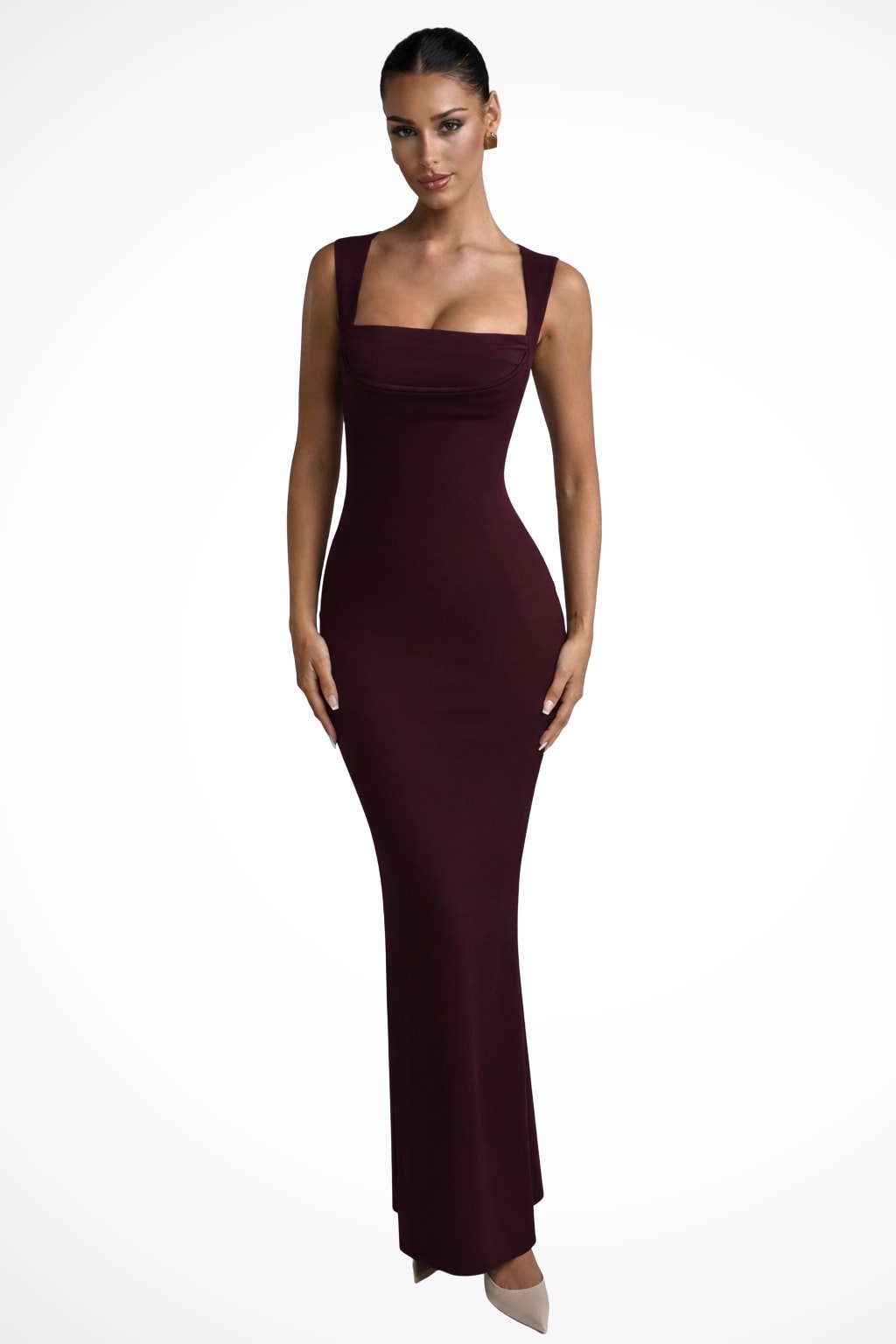 Freda Sculpting Bodycon Maxi Dress_1