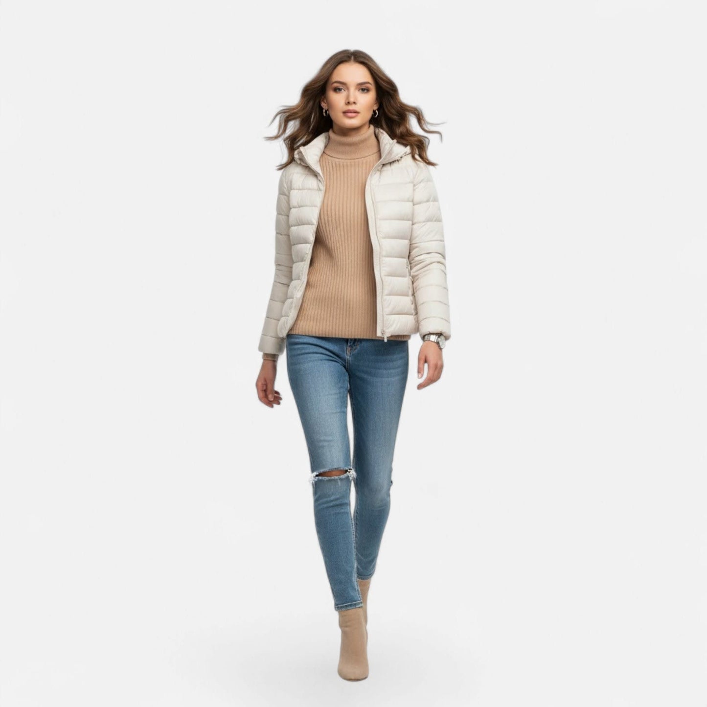 Rosie Lightweight Down Puffer Jacket_11
