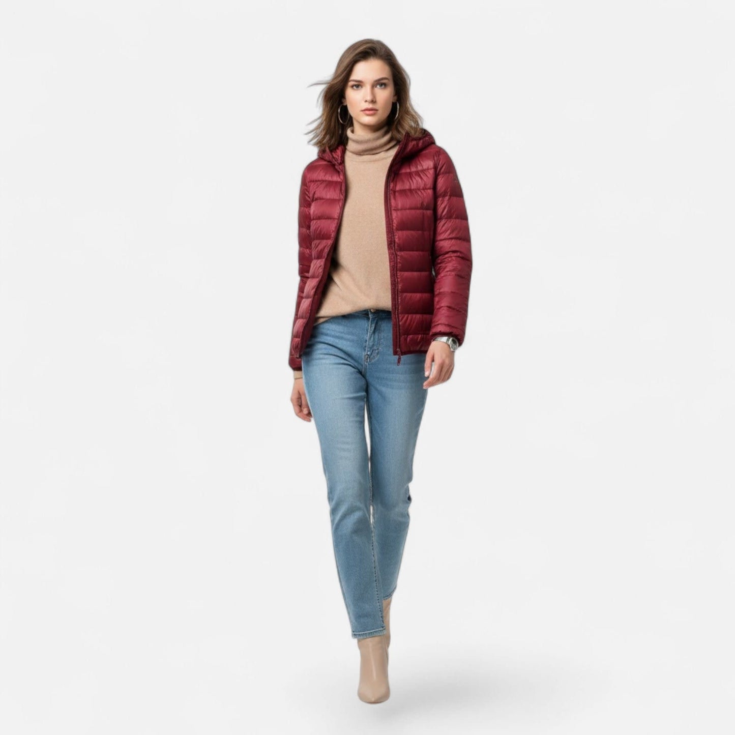 Rosie Lightweight Down Puffer Jacket_14