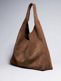 Nia Vegan Suede Slouchy Tote Bag