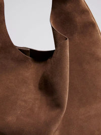 Nia Vegan Suede Slouchy Tote Bag