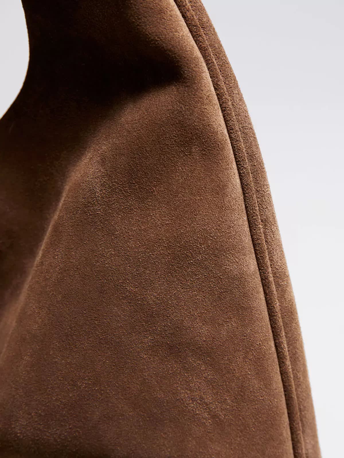 Nia Vegan Suede Slouchy Tote Bag