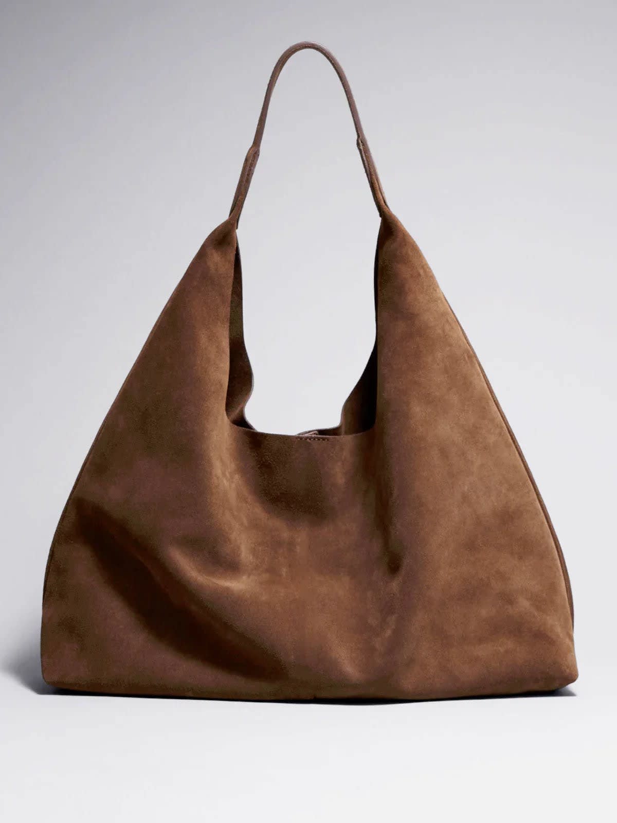 Nia Vegan Suede Slouchy Tote Bag