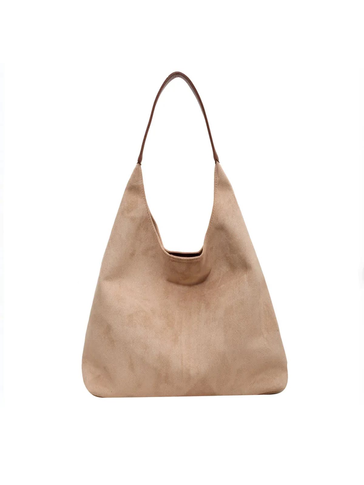 Nia Vegan Suede Slouchy Tote Bag