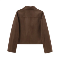 Averill Brown Suede Blazer