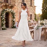 Sofia Chiffon Wedding Guest Maxi Dress