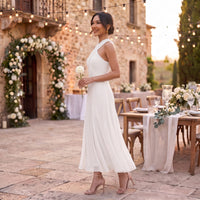 Sofia Chiffon Wedding Guest Maxi Dress
