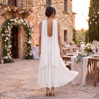 Sofia Chiffon Wedding Guest Maxi Dress