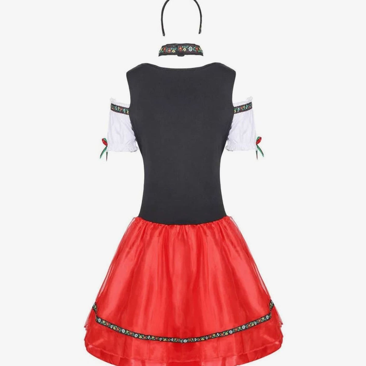 Blaire Oktoberfest Corset Lace-Up Dirndl Dress_4