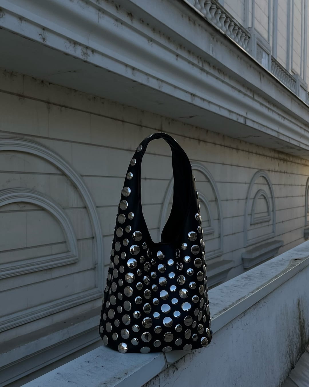 Vesper Studded Slouchy Shoulder Bag_3
