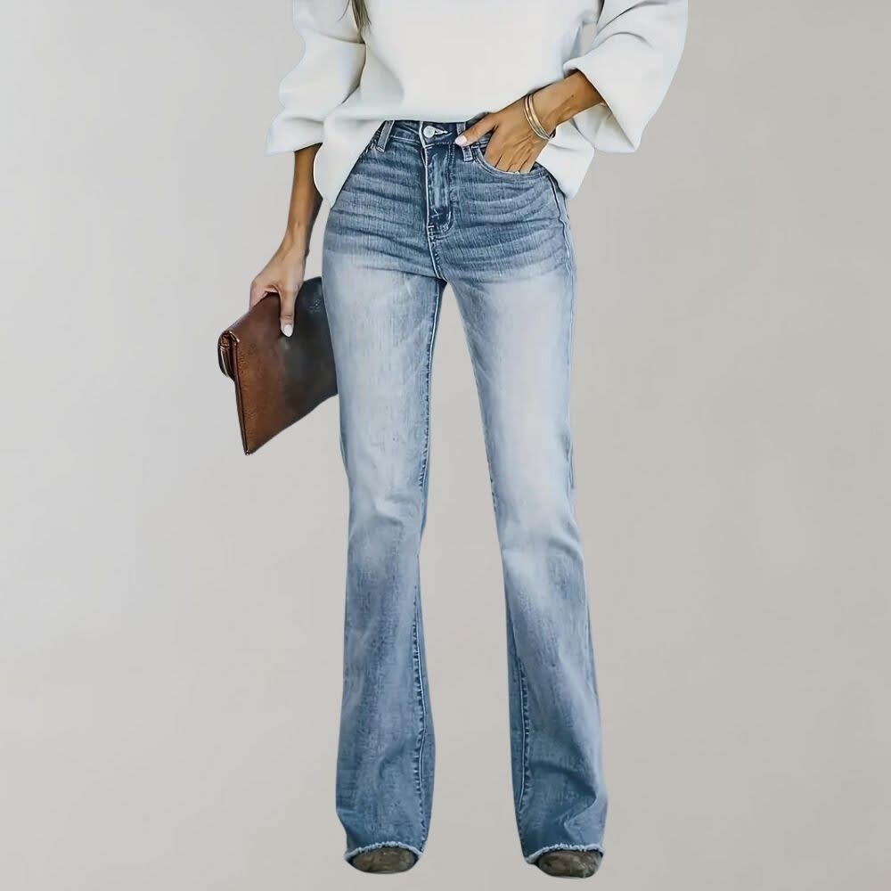 Sylvie Vintage High Rise Flared Jeans