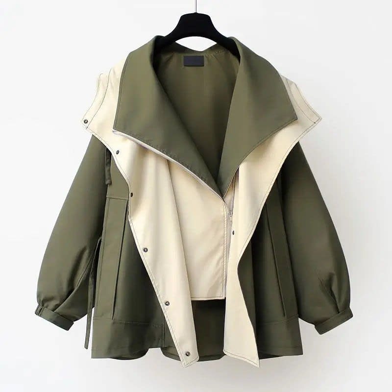 Sorcha Cotton Blend Water Resistant Trench Coat