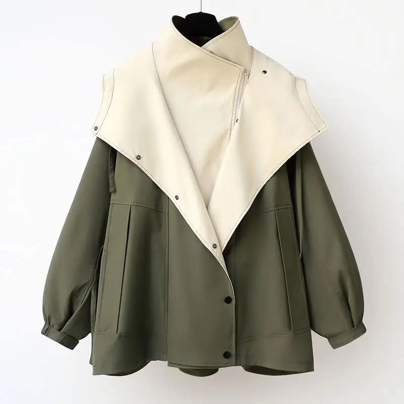 Sorcha Cotton Blend Water Resistant Trench Coat