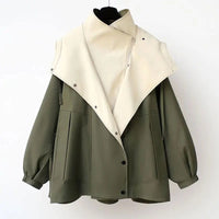 Sorcha Cotton Blend Water Resistant Trench Coat