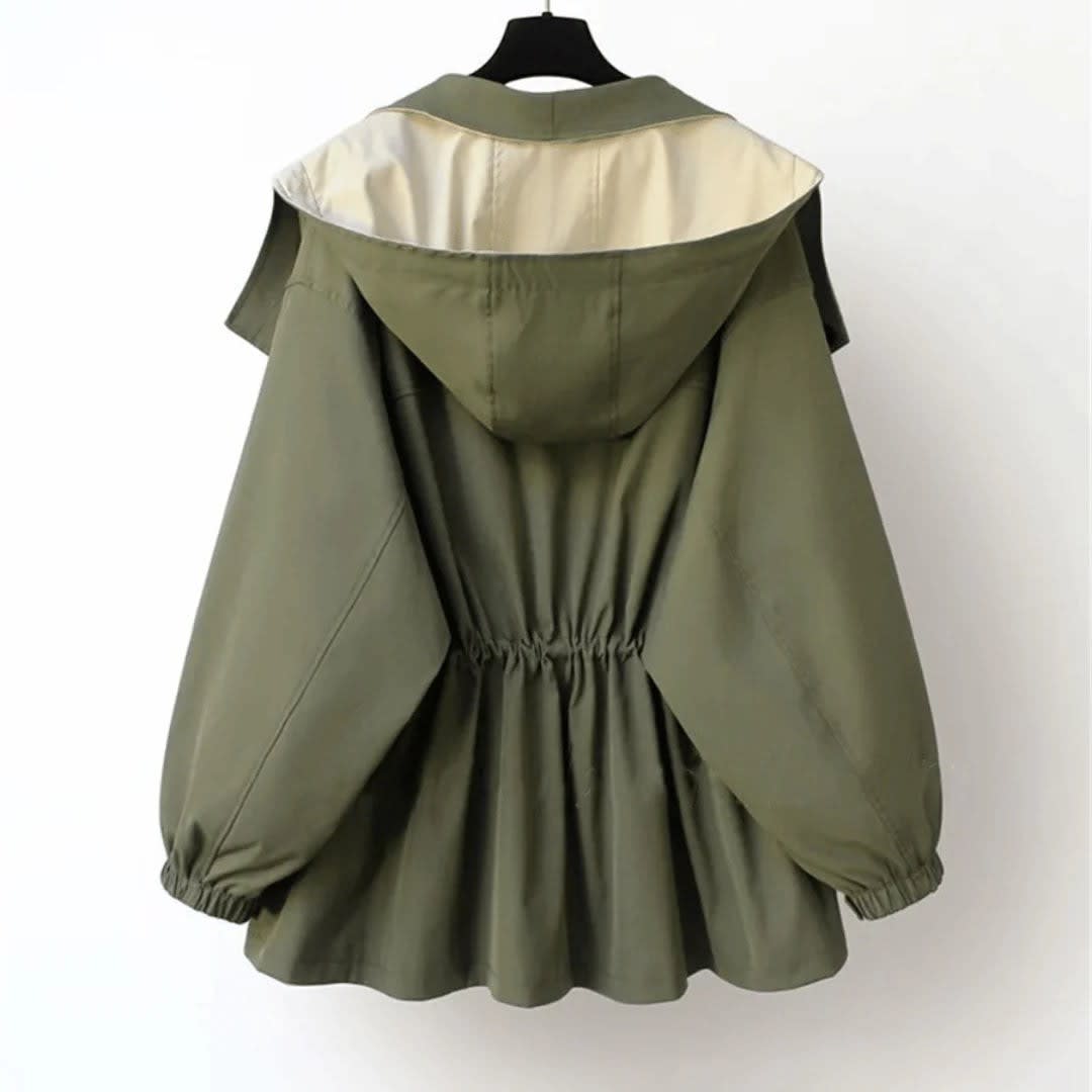 Sorcha Cotton Blend Water Resistant Trench Coat