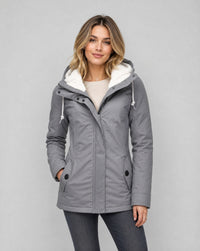 Salvia Waterproof Fleece Lined Rain Jacket