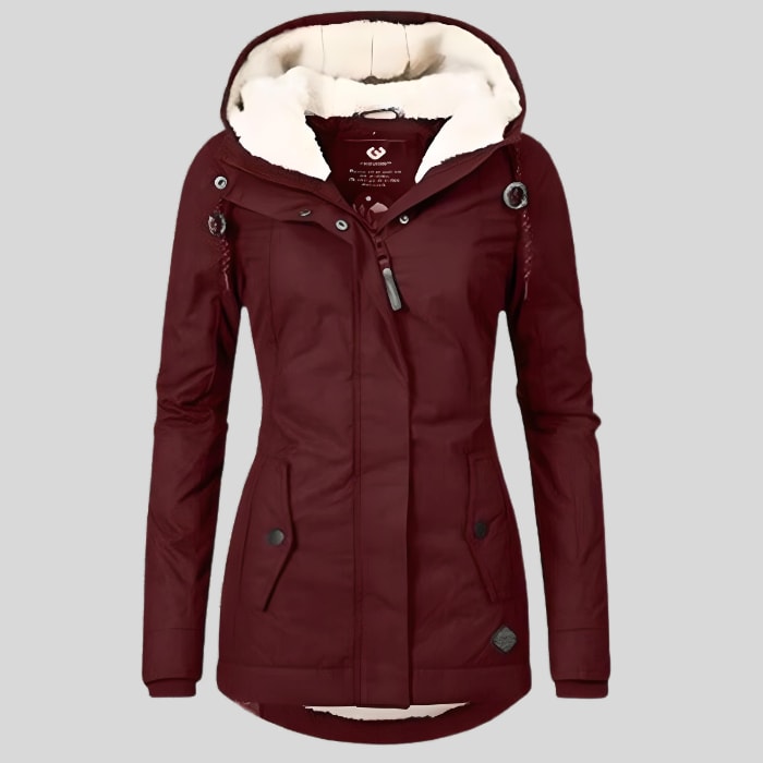 Salvia Waterproof Fleece Lined Rain Jacket
