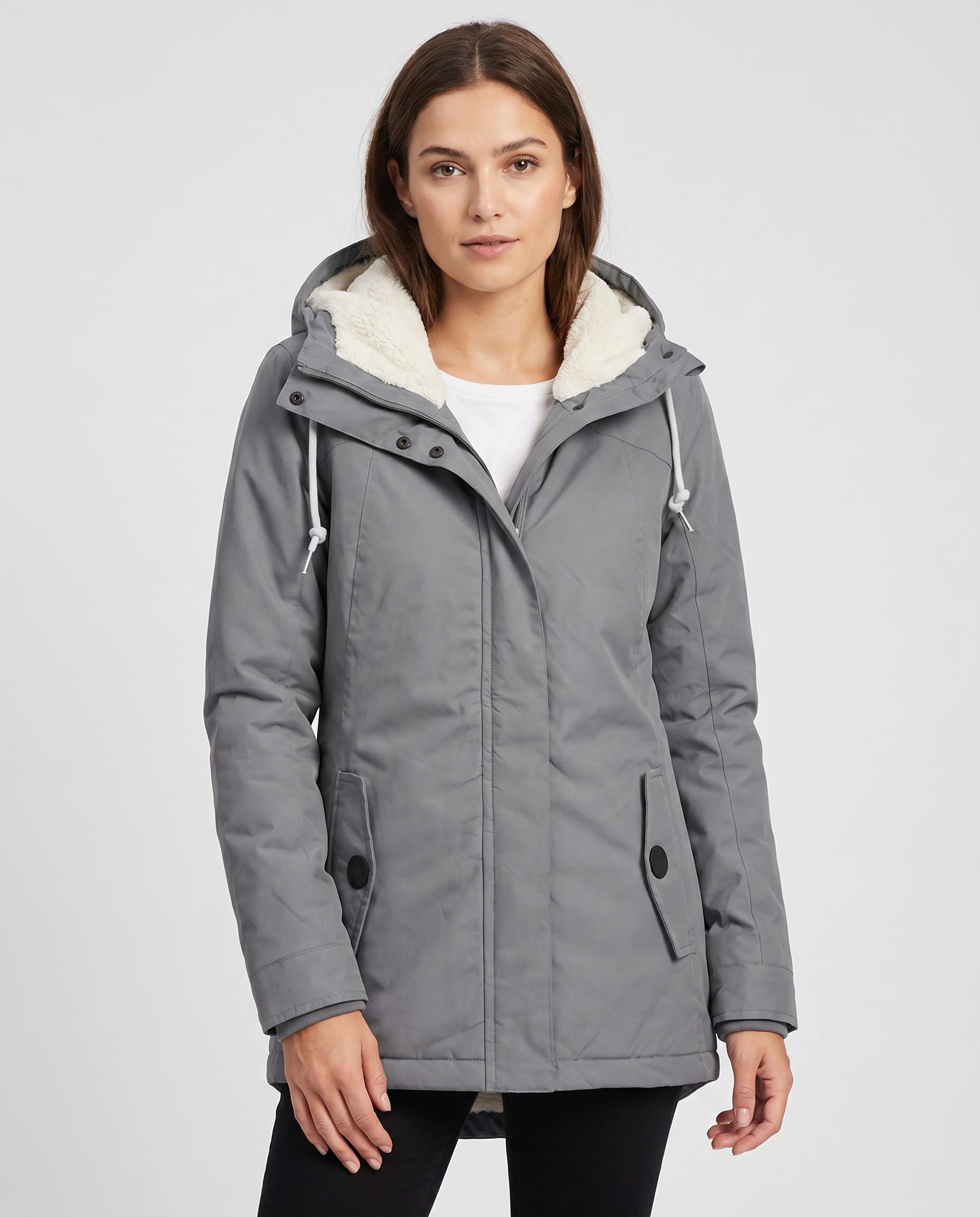 Salvia Waterproof Fleece Lined Rain Jacket