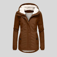 Salvia Waterproof Fleece Lined Rain Jacket