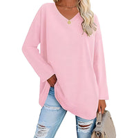 Harriet Wells V-Neck Long Sleeve Tunic Top