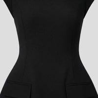Anita Cap Sleeve A-Line Cocktail Mini Dress