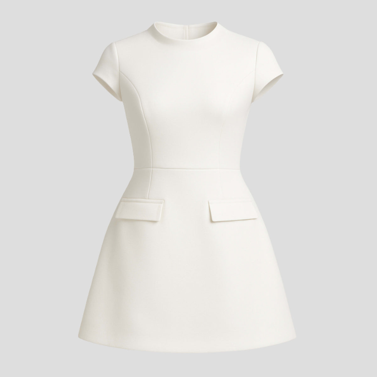 Anita Cap Sleeve A-Line Cocktail Mini Dress