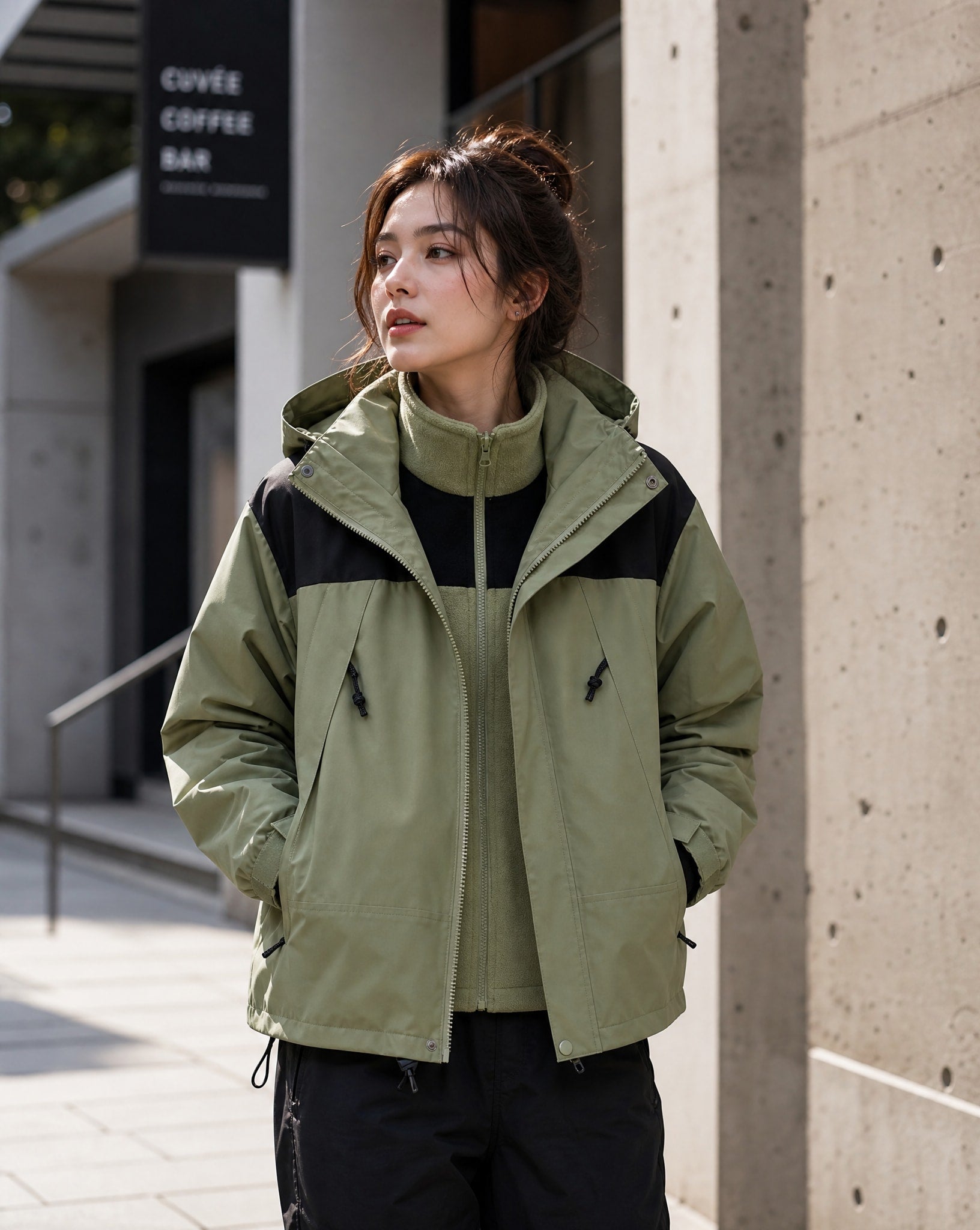 Emmy Waterproof 3 in 1 Hooded Jacket
