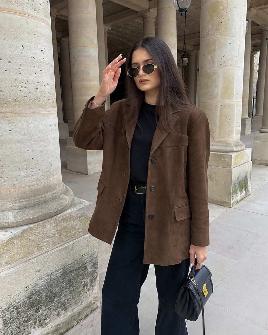 Tayla Oversized Faux Suede Blazer_2