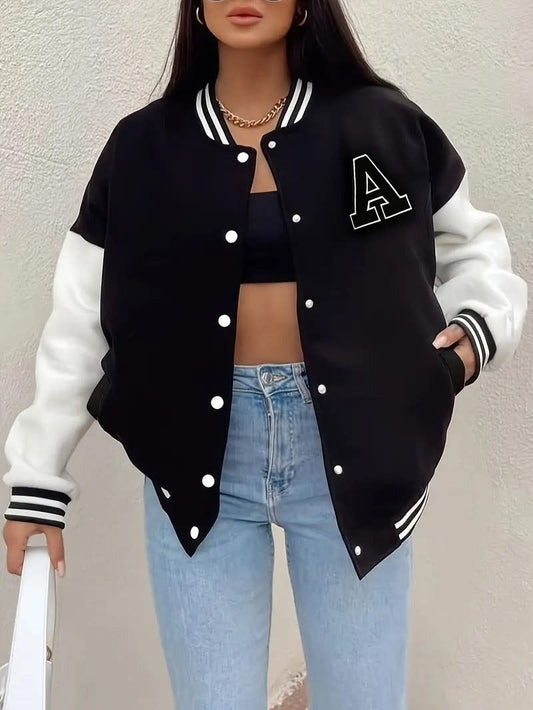 Jasmina Oversized Color Block Varsity Jacket_1