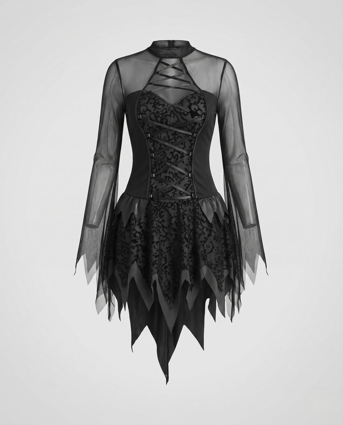 Sorcha Lace Dark Angel Costume Dress_4