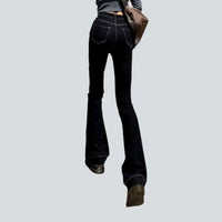 Daphne High Waisted Patch Pocket Bootcut Jeans