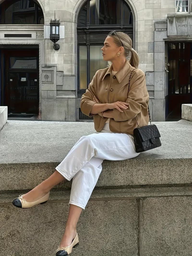 Vela Faux Suede Button Down Jacket