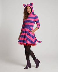 Katrine Hooded Cat Halloween Costume Dress