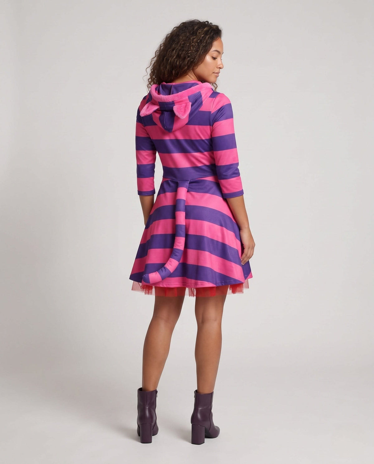 Katrine Hooded Cat Costume Dress_3