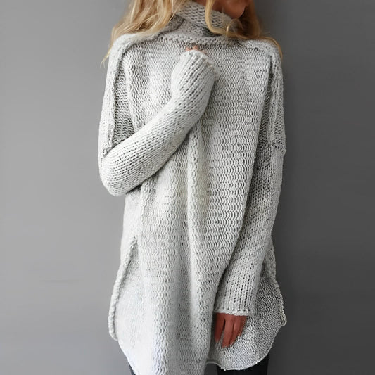Odalys Oversized Longline Knit Sweater_1