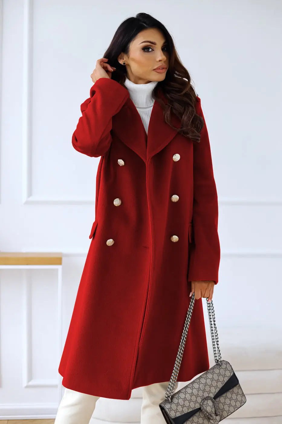 Sorrel Double Breasted Wool Coat_10