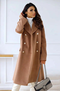 Sorrel Double Breasted Wool Coat