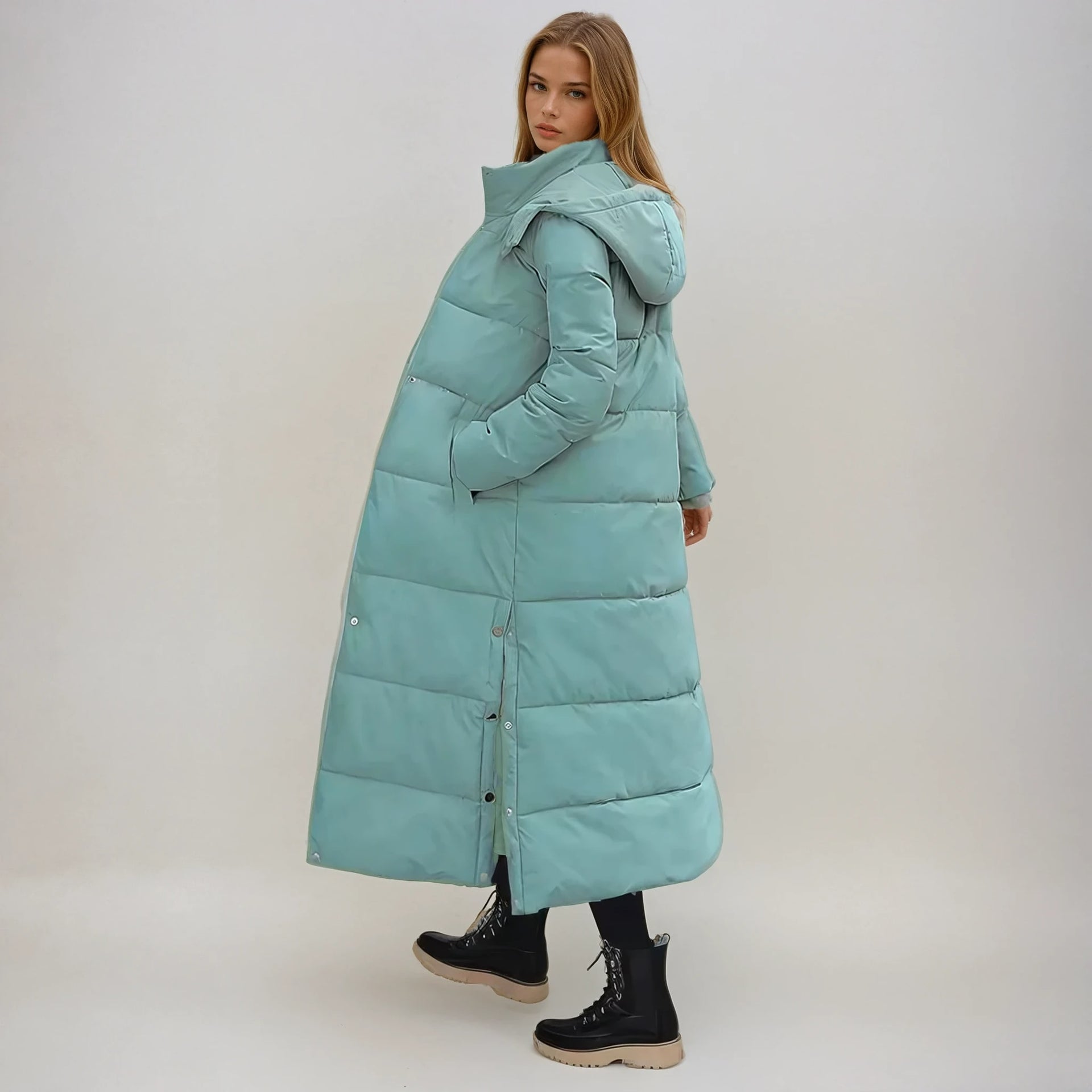 Romilly Longline Quilted Puffer Coat