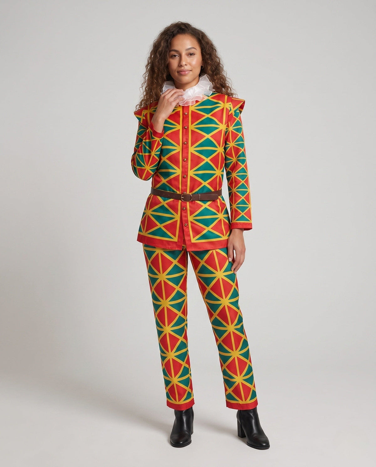 Ulrike Harlequin Two Piece Costume Set_1
