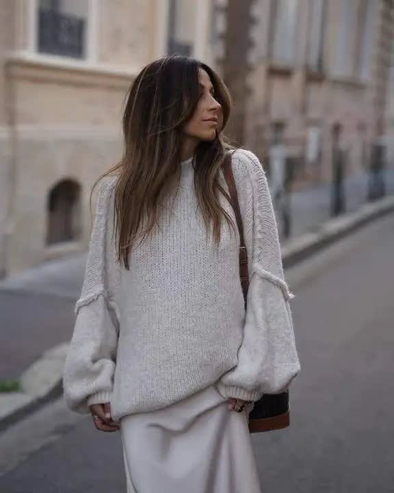 Kalia Oversized Fluffy Knit Sweater