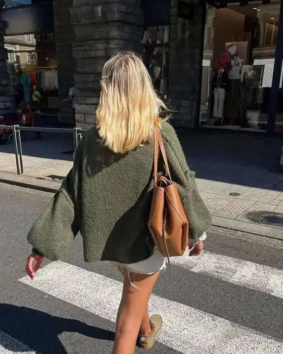 Kalia Oversized Fluffy Knit Sweater_3