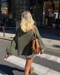 Kalia Oversized Fluffy Knit Sweater