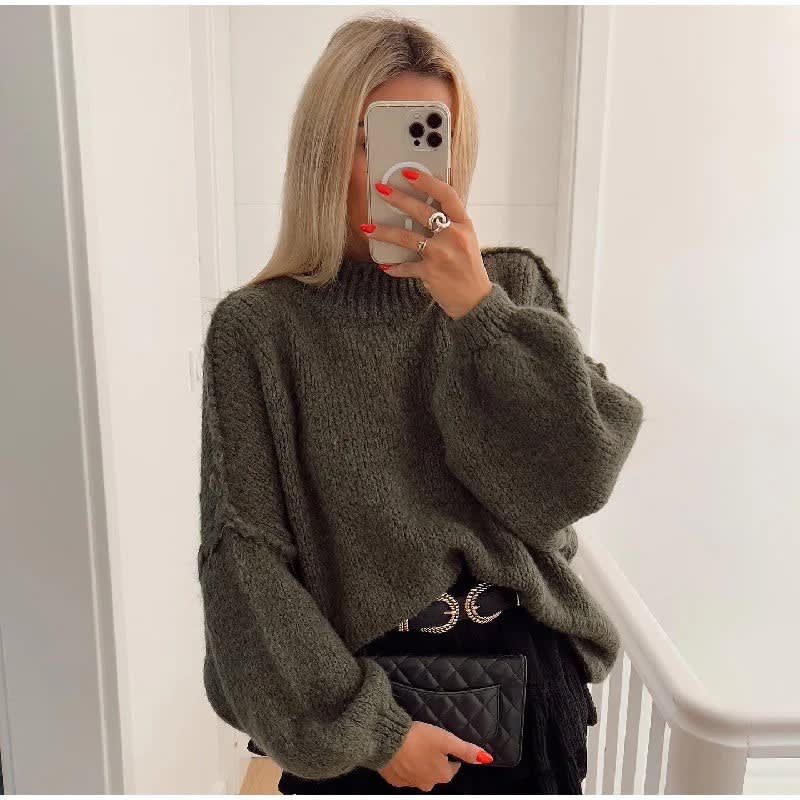 Kalia Oversized Fluffy Knit Sweater