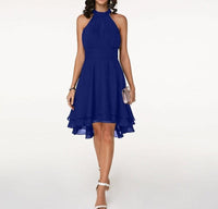 Bly Chiffon Halter Midi Dress