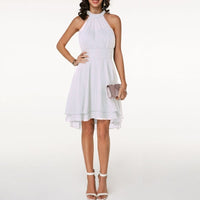 Bly Chiffon Halter Midi Dress