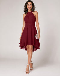Bly Chiffon Halter Midi Dress